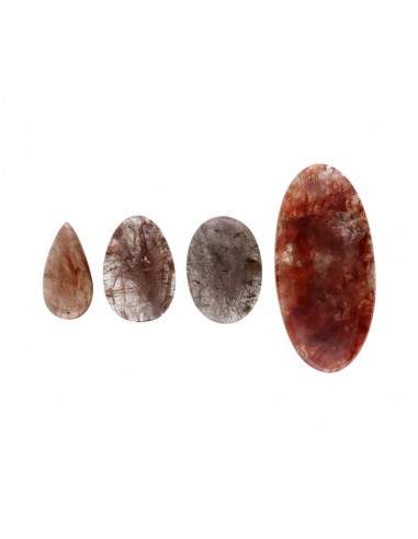 Cabochon di Quarzo Fragola
