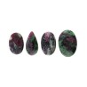 Cabochon di Rubino con Zoisite