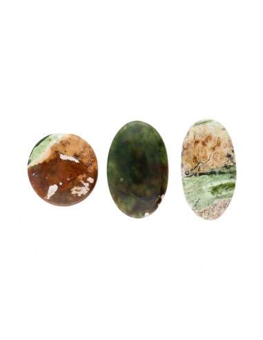 Cabochon di Calcite Verde