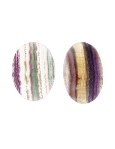 Cabochon di Fluorite Arcobaleno