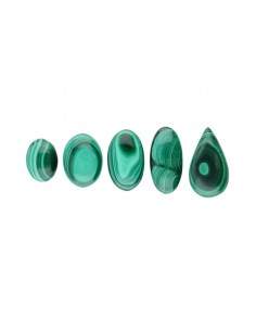Cabochon de malachite