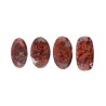 Cabochão de jaspe de madeira petrificada (pacote 30gr)