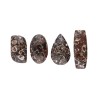 Cabochon de jaspe fossile