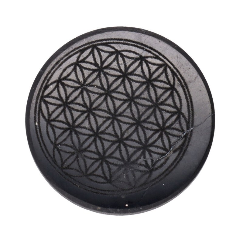 Piastra adesiva di Shungite Fiore della vita