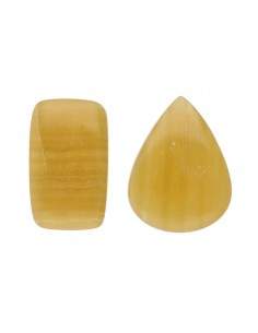 Cabochon di Calcite Arancione