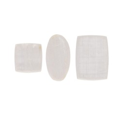 Cabochon di Selenite Semilucida (Pacco 10gr)