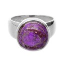 Anello in Charoite in Argento Sterling 925 (Y98)