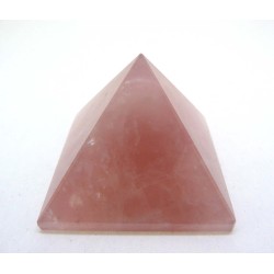 Pirámide 4x4x3cm Cuarzo Rosa