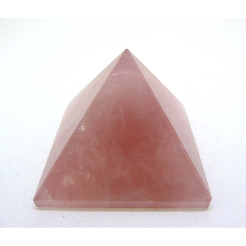 Pirámide 4x4x3cm Cuarzo Rosa