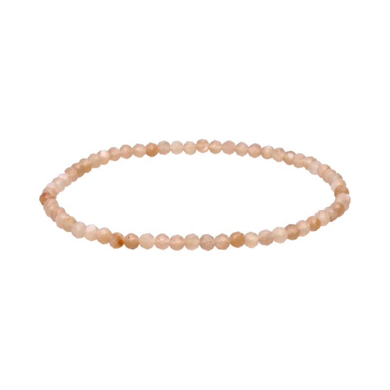 Bracciale Facetato in Pietra Sole 3mm