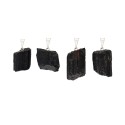 Colgante de Turmalina Negra en Bruto