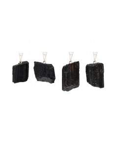 Rough Black Tourmaline Pendant 2