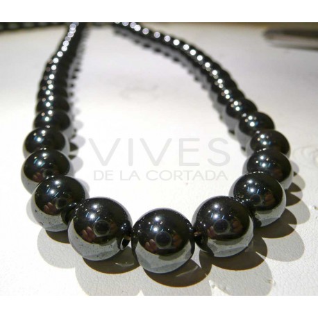 Hilo Hematite bolas 10mm