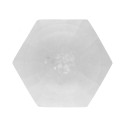 Coupe hexagonale en sélénite