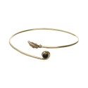 Bracelet in Bronze Bath with Mineral -6-