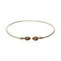 Bracciale in Bronzo con Minerale -7-