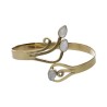 Bracelet Bronze Trois Larmes Pierre de Lune -17.1-