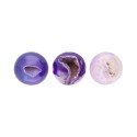 Sfera di Agata Viola Tintata