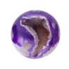 Esfera de Ágata Lila Teñida