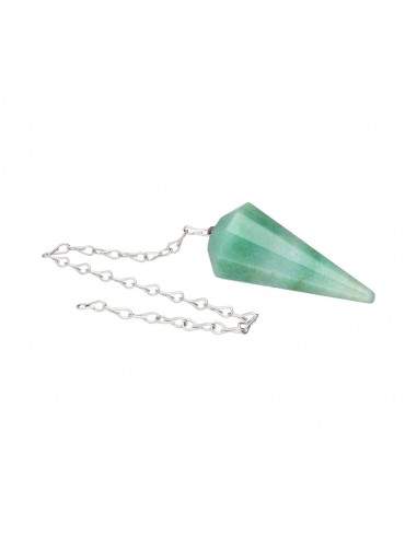 Green Quartz Faceted Pendulum (FAC1)