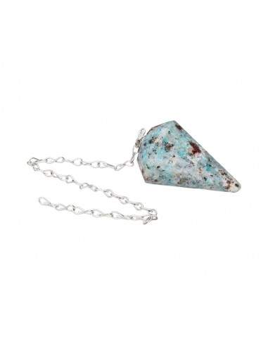 Pêndulo Facetado de Amazonite (FAC2)