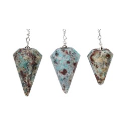 Pêndulo Facetado de Amazonite (FAC2)