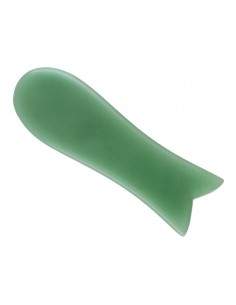 Gua Sha Green Quartz Fish