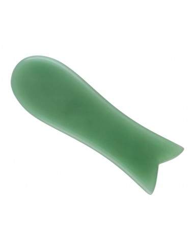 Gua Sha Pesce Quarzo Verde