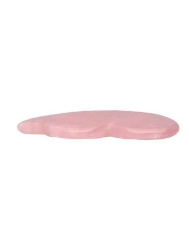 "Gua Sha in Quarzo Rosa ""Zucca"""
