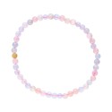 Bracciale in Acquamarina e Morganite 4mm