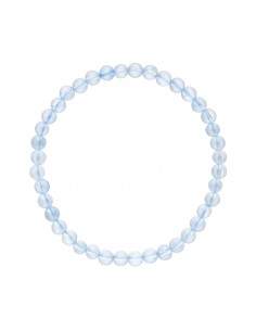 Bracciale di acquamarina 4mm 2