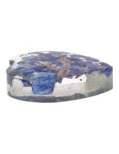 Coeur en résine avec Lapis... 2