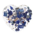 Corazón de Resina con Lapislázuli 3x3cm