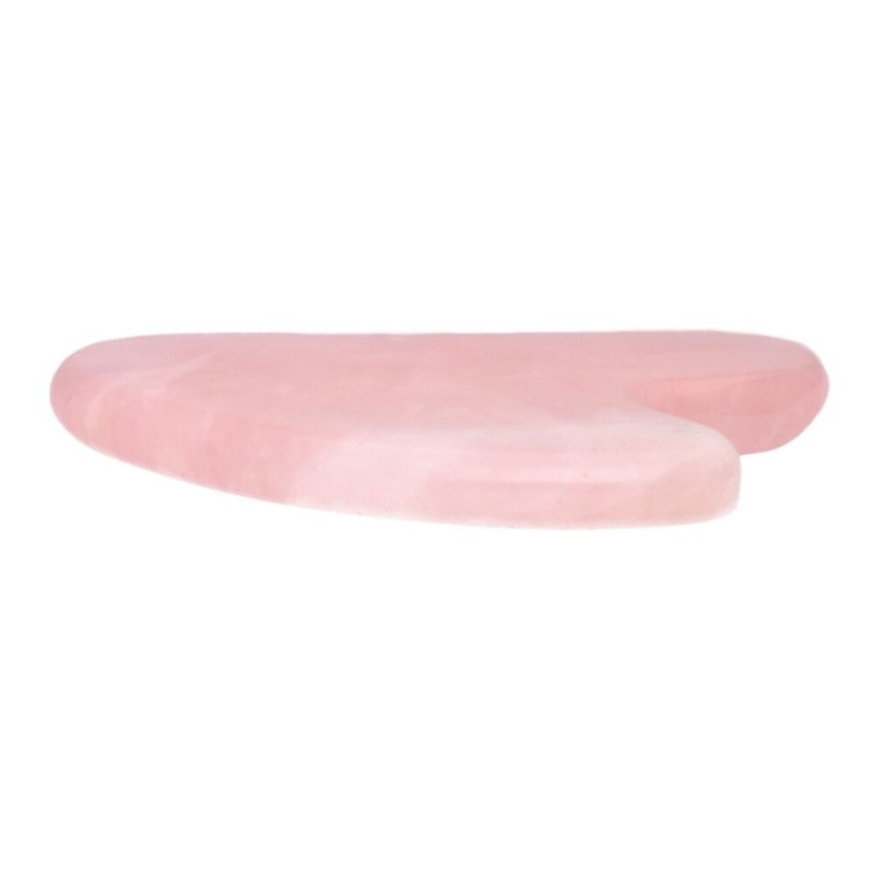 Gua Sha Piccolo in Quarzo Rosa
