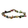 Pulseira Chip de Turmalina Multicolor Pequeno Extra
