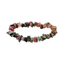 Multicolor Tourmaline Chip Bracelet Multicolor Extra