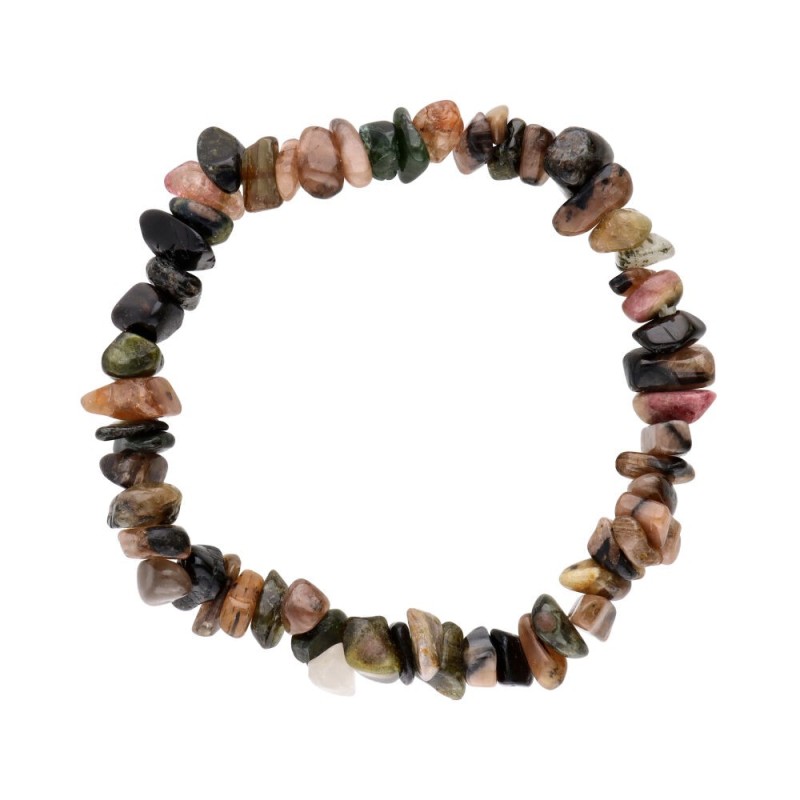Bracciale Chip di Tormalina Bicolore