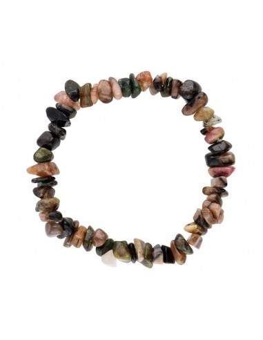 Bracciale con chip di Tormalina Bicolore