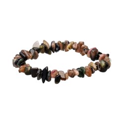 Bracciale Chip di Tormalina Bicolore