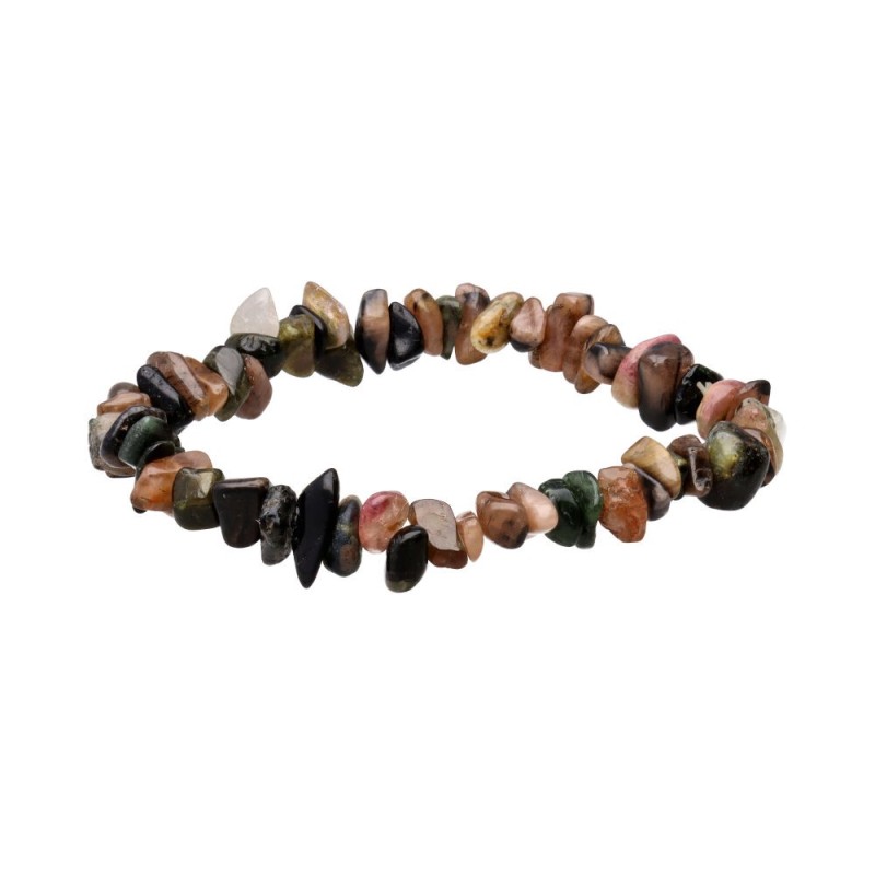 Bracciale Chip di Tormalina Bicolore