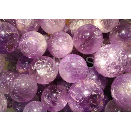 Esferas de Amatista medianas (Pack 0,250Kg)