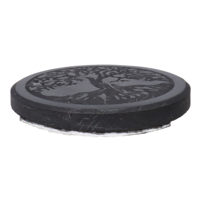 Piccola Placca Adesiva di Shungite Albero della Vita