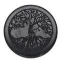Small Shungite Tree of Life Sticker Plate