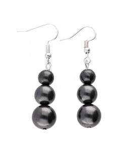 Orecchini a sfere di Shungite 2