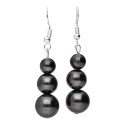 Orecchini in Shungite a Sfere