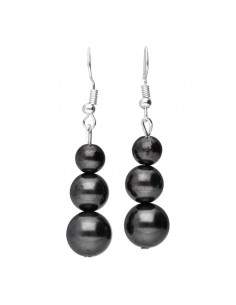 Orecchini a sfere di Shungite