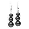 Orecchini in Shungite a Sfere