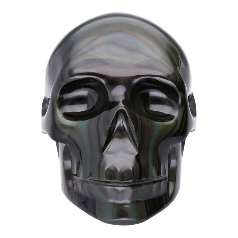 Teschio di Obsidiana Arcobaleno