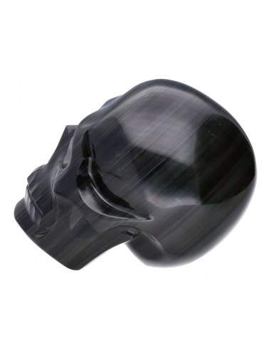 Obsidian Rainbow Skull