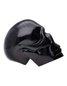 Teschio di ossidiana argentata 2